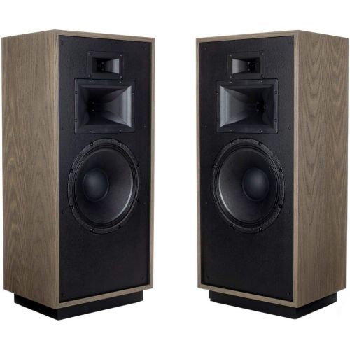 클립쉬 Klipsch Forte IV Heritage Premium Floorstanding Horn Loaded Speakers in Distressed Oak