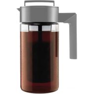 Takeya Patented Deluxe Cold Brew Coffee Maker, 1 qt, Stone