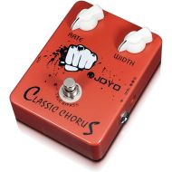 JOYO Chorus Pedal Crisp & Transparent Chorus Full Bodied Sounds and Deep-clear Tone for Electric Guitar Effect - True Bypass (JF-05)