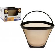 GoldTone Brand (Made in the USA) Reusable No.4 Cone Style Replacement Coffee Filter replaces your Cuisinart Permanent Coffee Filter for Machines and Brewers (1 Pack)