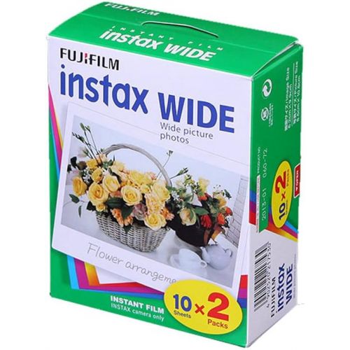 후지필름 Fujifilm 20-INS100KIT Instax Film 100 Image Kit. 10 Pack / 5 Double Pack