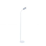 Syrinx LED Floor Lamp with Adjustable Gooseneck, Adjustable Color Temperature, and Color Setting