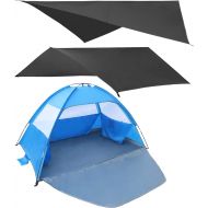 Gorich Waterproof Camping Tarp with Gorich Beach Tent