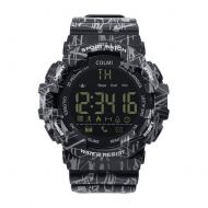 GGOII Smart Wristband EX16C Camo Smartwatch 5 ATM Waterproof Activity Tracker Steps Calories Distance Smart Watch Standby 12 Months