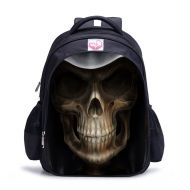 MATMO Halloween Bag Skull Backpack Kids Backpack Bookbag for Boys and Girls