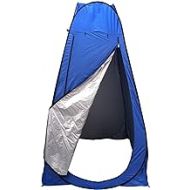 HTTMT- Pop Up Instant Tent Rain Shelter Privacy Tent Shower Toilet Bathroom Portable Changing Room for Beach Hiking Camping Outdoor Use in Blue (3 Colors Available) [P/N: ET-OUTDOO