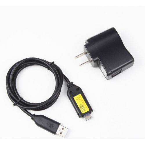  [아마존베스트]JNSupplier 5V USB AC Power Charger Adapter +PC Cord for Sony NWZ-S545 BLK S545RED NWZ-S540 BLK