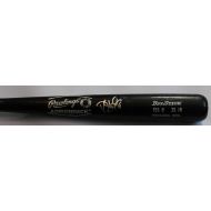 Authentic_Memorabilia Dee Gordon Autographed Game Used Black Rawlings Adriondack Big Stick Bat W/PROOF, Picture of Dee Signing For Us, Seattle Mariners, Miami Marlins, Los Angeles Dodgers, All Star, Gol