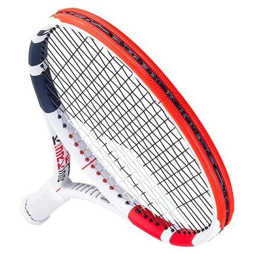 바볼랏 Babolat Pure Strike Tour Tennis Racquet (3rd Gen) - Strung with 16g White Babolat Syn Gut at Mid-Range Tension
