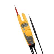 Fluke T5-600 Electrical Voltage, Continuity and Current Tester, Measures Up To 100 A Without Contact, Automatically Select AC/DC Voltage For Tests, Includes Detachable SlimReach Probe Tip