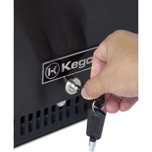  [아마존베스트]Kegco HBK15BBR 15 Wide Commercial Home Brew Kegerator with Black Door