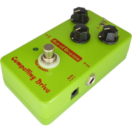  Leosong Aural Dream Compelling Drive Guitar Effect Pedal includes High-Gain and heavy Overdrive.