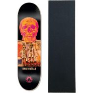 Black Label Skateboards Black Label Skateboard Deck Omar Hassan Juxtapose Black 8.38 x 32.5 with Grip
