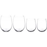 [아마존베스트]Riedel O Wine Tumbler Cabernet/Merlot and Viognier/Chardonnay, Set of 4, Clear -