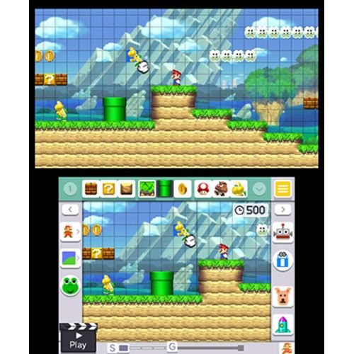 닌텐도 [무료배송] 2일배송 / 슈퍼마리오 메이커 닌텐도 게임팩 Super Mario Maker for Nintendo 3DS - Nintendo 3DS (리퍼)