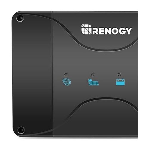  Renogy 12V 30A DC to DC Charger with MPPT, On-Board Battery Charger for Gel, AGM, Flooded and Lithium Batteries, Using Multi-Stage Charging, Charger for Solar Panel and Alternator, in RV, Car, Marine