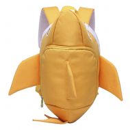 Itopfox Lovely Cartoon Shark High Capacity Children School Bag Backpack