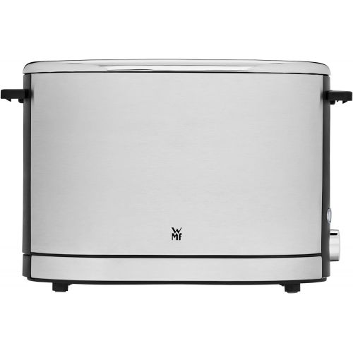 더블유엠에프 WMF LONO Toaster Doppelschlitz, XXL-Toast Broetchenaufsatz, 7 Braunungsstufen UEberhitzungsschutz 900 W Edelstahl poliert