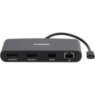 CalDigit Thunderbolt 3 Mini Dock -Portable, Bus Powered, Non Charging, 40Gbs, Dual 4K Display Adapter, USB 3.02.0 and Gigabit Ethernet LAN for Thunderbolt 3 Mac and PC (Dual HDMI