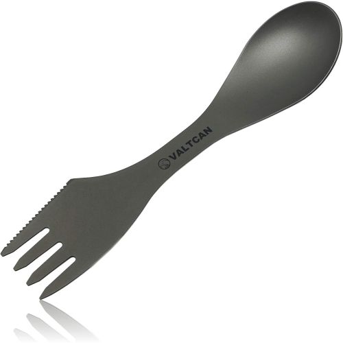  Valtcan Titanium “Food Shovel” Spork 3-in-1 Fork Spoon Knife Utensil
