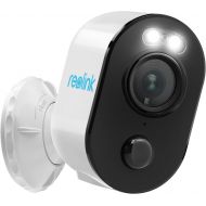 [아마존베스트]REOLINK Spotlight Security Camera Wireless Outdoor Wire-Free Battery/Solar Powered, PIR Motion Activated Video Record, 1080P Night Vision, Two-Way Talk, Built-in Siren, for Home Surveillan