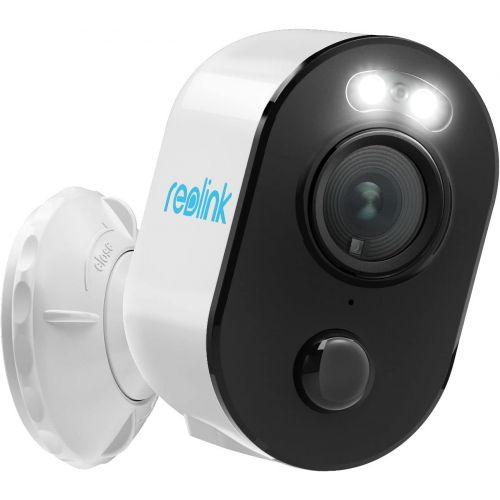  [아마존베스트]REOLINK Spotlight Security Camera Wireless Outdoor Wire-Free Battery/Solar Powered, PIR Motion Activated Video Record, 1080P Night Vision, Two-Way Talk, Built-in Siren, for Home Surveillan
