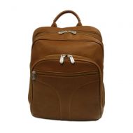 Piel Leather Checkpoint Friendly Urban Backpack, Saddle, One Size