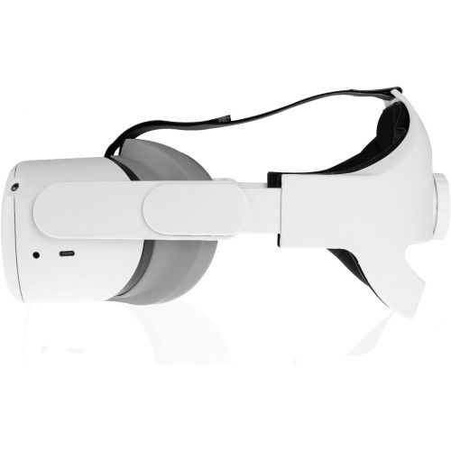  [아마존베스트](1 Pack) Seltureone Silicone VR Face Pad Compatible for Oculus Quest 2, Face Eye Cushion Cover Mask Skin, Sweatproof Washable, Black