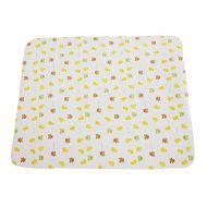 B♥caton B-caton Waterproof Diaper Changing Pad Breathable Flannel Changing Mats with Bear and Yellow Duck