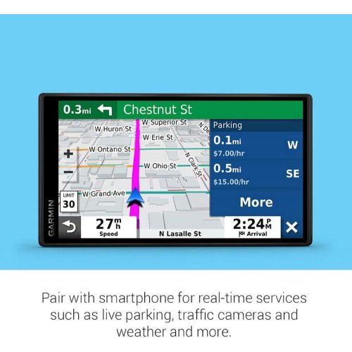 가민 [아마존베스트]Garmin DriveSmart 55 and Traffic, GPS Navigator with 5.5” Display, Simple On-Screen Menus and Easy-to-See Maps