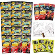 Bendon Set of 15 Kids Play Packs Fun Party Favors Coloring Book Crayons Stickers (Disney Cars)