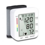 ALXDR Wrist Blood Pressure Monitor Automatic Sphygmomanometer Pulse Rate Monitoring Home Using Voice Broadcast WHO Pressure Classification