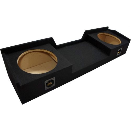  American Sound Connection ASC 2X12GMNEW Sub Box Sealed Fits Chevy Silverado Sierra 1999-06 Ext Cab Truck Dual 12 Subwoofer Enclosure Custom GMC Chevrolet