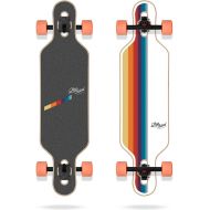 Long Island Trestless 36.95x9.25 Drop Complete Skateboard, Adult Unisex, Multicolor (Multicolor), 9.25 x 36.0