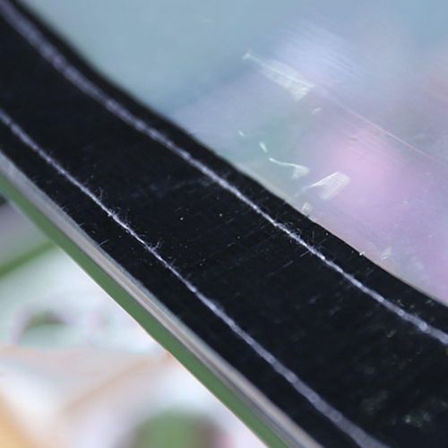  LIANGLIANG-pengbu LIANGLIANG Tarpaulin Waterproof Outdoor Transparent Rainproof Sun Protection Insulation Foldable Tarpaulin with Metal Hole Eye Plastic, 16 Sizes (Color : Clear, Size : 4x5m)