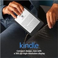 International Version - Kindle - The lightest and most compact Kindle, now with a 6” 300 ppi high-resolution display, and 2x the storage - Black