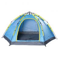 XUROM-Sports Camping Tent Camping Tent Automatic Instant Pop Up Camping Shelter Beach Tent Large Size for 5-8 Person Family for Outdoor, Hiking, Climbing, Travel (Color : Blue)