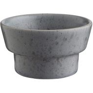 Kahler Ombria Candlestick, Ceramic, Grey, 5 x 9 cm