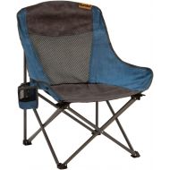 Eureka! Low Rider Folding Camping Chair with Bottle Holder, One Size, Blue캠핑 의자