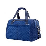 Alexlove Large Capacity Women Travel Bags Mens Handbag Casual Shoulder Luggage Bag Hand Travel Tote Bag blue small size