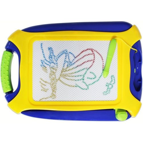  [아마존베스트]Svance Magnetic Doodle Board, Colorful Drawing Board, Erasable Sketching Pad for Kids, Toys for Writing Painting and Learning (Travel Size)