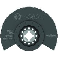 Bosch OSL312 Starlock Oscillating Multi Tool High-Carbon Steel Segmented Saw Blade, 3-1/2