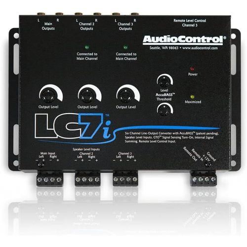  Audio Control 6 Ch Output Converter Accu