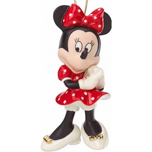 레녹스 Lenox Disney Minnie Mouse Minnies Polka Dot Dress Ornament