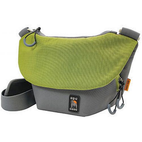  Ape Case, Messenger bag, Small, Green, Camera insert included, for mirrorless camera, for compact camera and accessories, Shoulder strap included, Phone compartment included (AC560