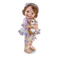 The Ashton-Drake Galleries Jane Bradbury Poseable Child Doll With Sculpted Kitty In Hands