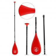 BPS iGK Pure Carbon Fiber SUP Paddle 3-Piece Adjustable Stand Up Paddle with Free Deluxe Paddle Bag