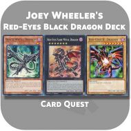 Complete Custom Deck for Yu-Gi-Oh! - Joey Wheeler's Red-Eyes Black Dragon Fusion Deck