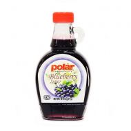 M W Polar Foods MW Polar Pancake Syrup 8oz. (Pack of 12) (Blueberry Syrup)