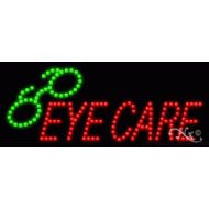 Accent Printing & Signs Eye Care Flashing & Animated LED Sign (High Impact, Energy Efficient)